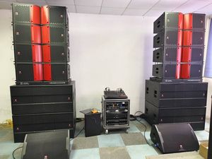 Profesional Pro2123 Audio Dual Sistema de sonido de 12 pulgadas Altavoz de matriz de línea potente grande de 3 vías para espectáculos de DJ Uso en interiores y exteriores - Product Image 3