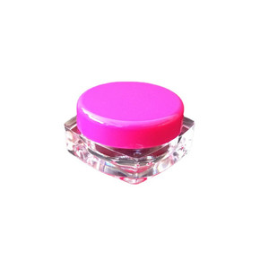 <strong>5ml</strong> square PS Plastic <strong>Jar</strong> Cream Oil Storage <strong>Container</strong> - Product Image 3