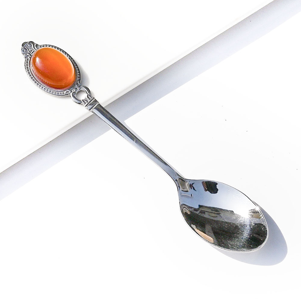 Agate rouge (argent)