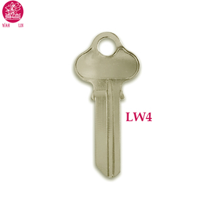 מסגרים אספקת דלת פליז ריק מפתח לוקווד LW4 מפתח ריק המכונה גם Silca LW2 LW40