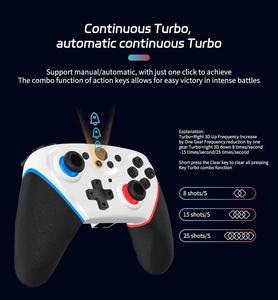 Wireless Switch <strong>Controller</strong> Compatible with Switch/Lite/OLED Remote Supports Multi-Platform with Turbo Wake-up Function - Product Image 6
