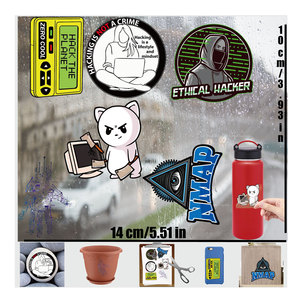Классная программная программа для взлома прозрачные наклейки 3D UV transfer programming hack sticker