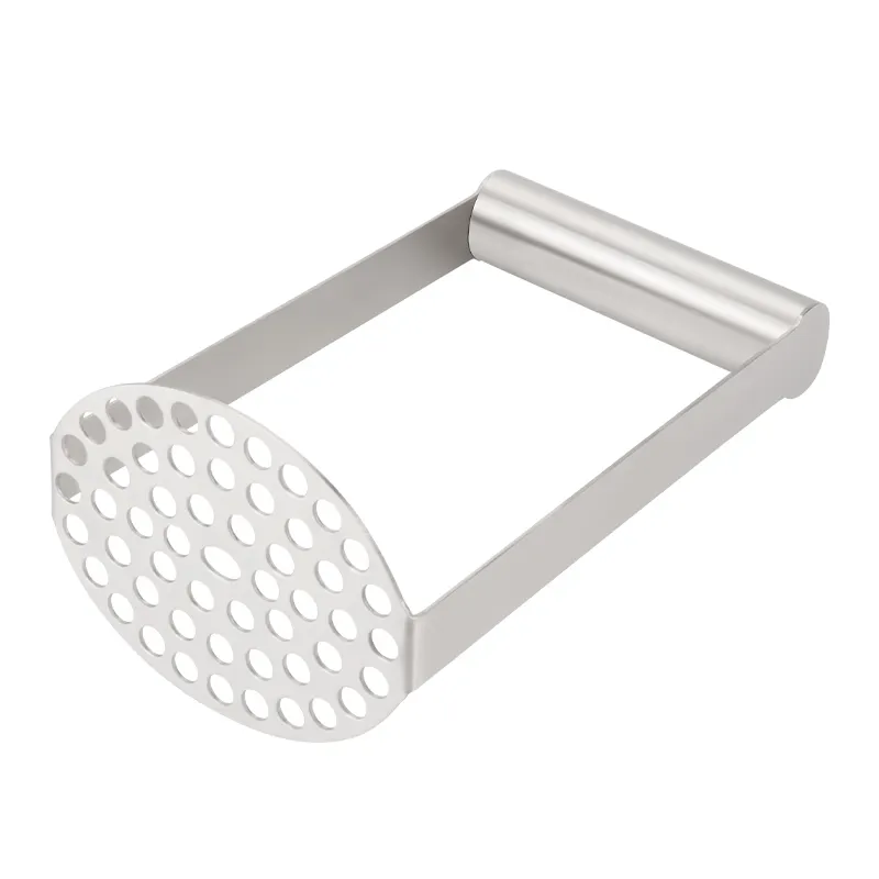 Utensilios de cocina multifunción de acero inoxidable, máquina a presión de barro y patatas, trituradora Manual, herramientas para alimentos y verduras