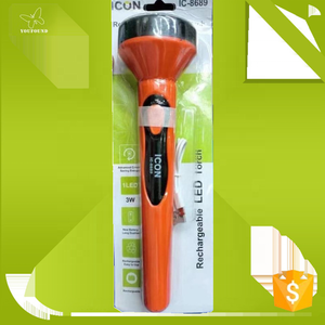 Yüksek kaliteli LED USB şarj edilebilir güçlü ışık el feneri meşale - Product Image 5