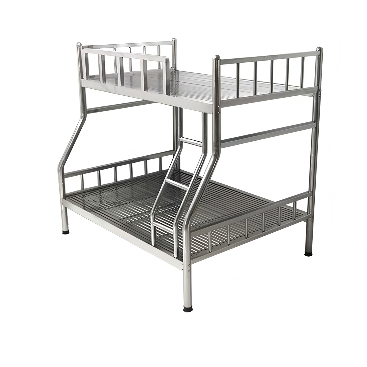 Estructura de cama de acero inoxidable + Tablero de cama de acero inoxidable