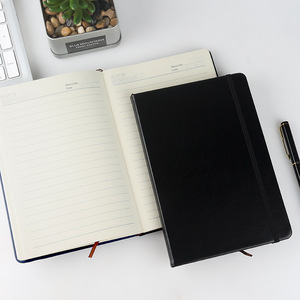Longorgeous Modelo Livre Fitness PU Leather Journals 2025 2026 2023 Planejador Eco Friendly Elastic Notebook com logotipo personalizado