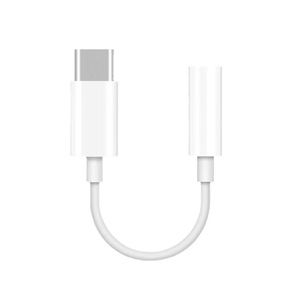 适用于iPad Pro华为谷歌耳机适配器的c型至3.5数字音频适配器