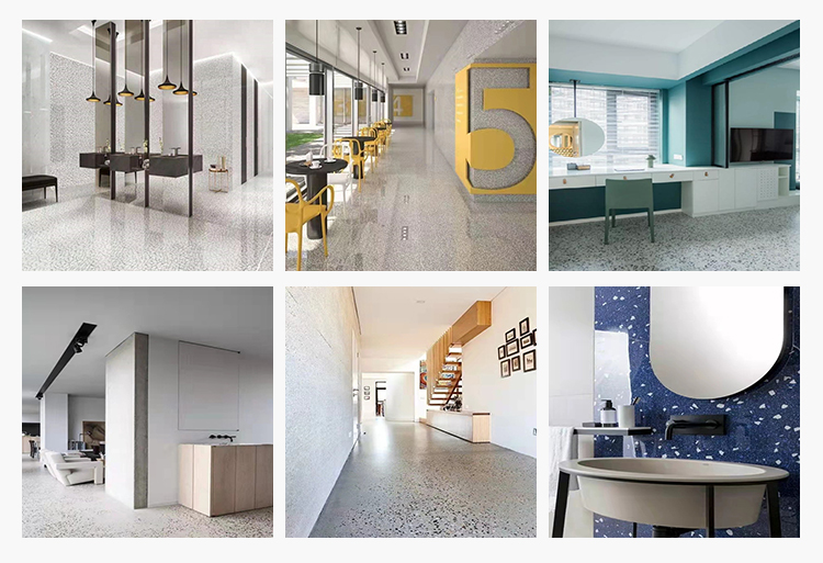 best price porcelain Terrazzo  For laying living room tiles