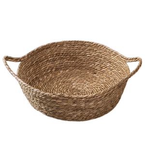 El yapımı doğal Rattan kedi yatak yavru soğutma ve güzel beşik için çıkarılabilir yastık ve baskılı desen - Product Image 1