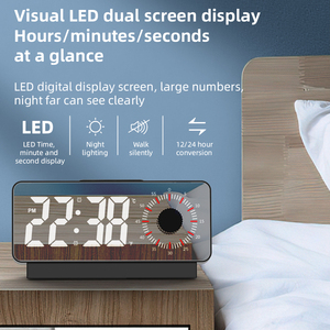 Sveglia con Timer digitale orologio da scrivania a batteria conto alla rovescia per studio ufficio sveglie per camere da letto - Product Image 2