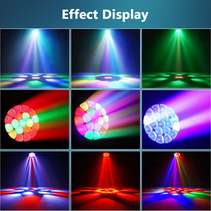 19X15W 4IN1 RGBW ไฟ LED สำหรับเวทีควบคุมจุด DMX512 RDM ล้างโฟกัส CTO Bey Eye ย้ายหัวสำหรับ DJ คอนเสิร์ตปาร์ตี้ - Product Image 4