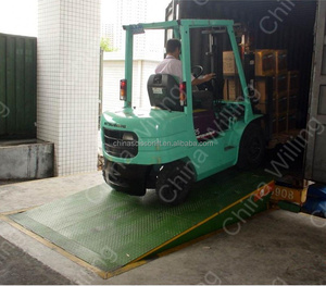 Rampa de carga de contenedor nivelador de muelle hidráulico personalizado 6-15T para carga y descarga de contenedores - Product Image 5