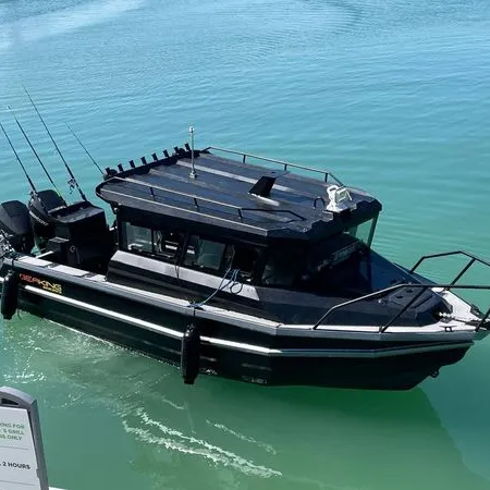 Kommerzielles Fischerboot 7,5 m x 2,45 m Aluminiums chiff Luxusyacht zu verkaufen