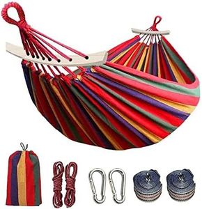 Woqi açık bez el yapımı leke bebek bahar beşik % 100% pamuk meyve dize hamak 2 kişi için - Product Image 2