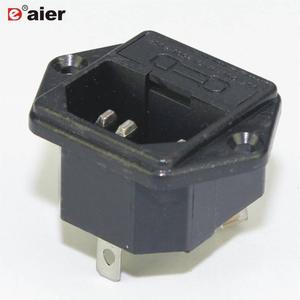 ซ็อกเก็ต C14สำหรับต่อแผงขั้วต่อเชื่อมแผง250V สกรู10A ในช่องเสียบ PCB - Product Image 4
