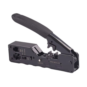 เครื่องมือจีบเครือข่ายสำหรับ RJ45 Cat8 Cat7 Cat5 Cat6คีมหนีบสายเคเบิลโทรศัพท์ RJ12 RJ11 6P 8P เครื่องมือเครือข่าย - Product Image 5