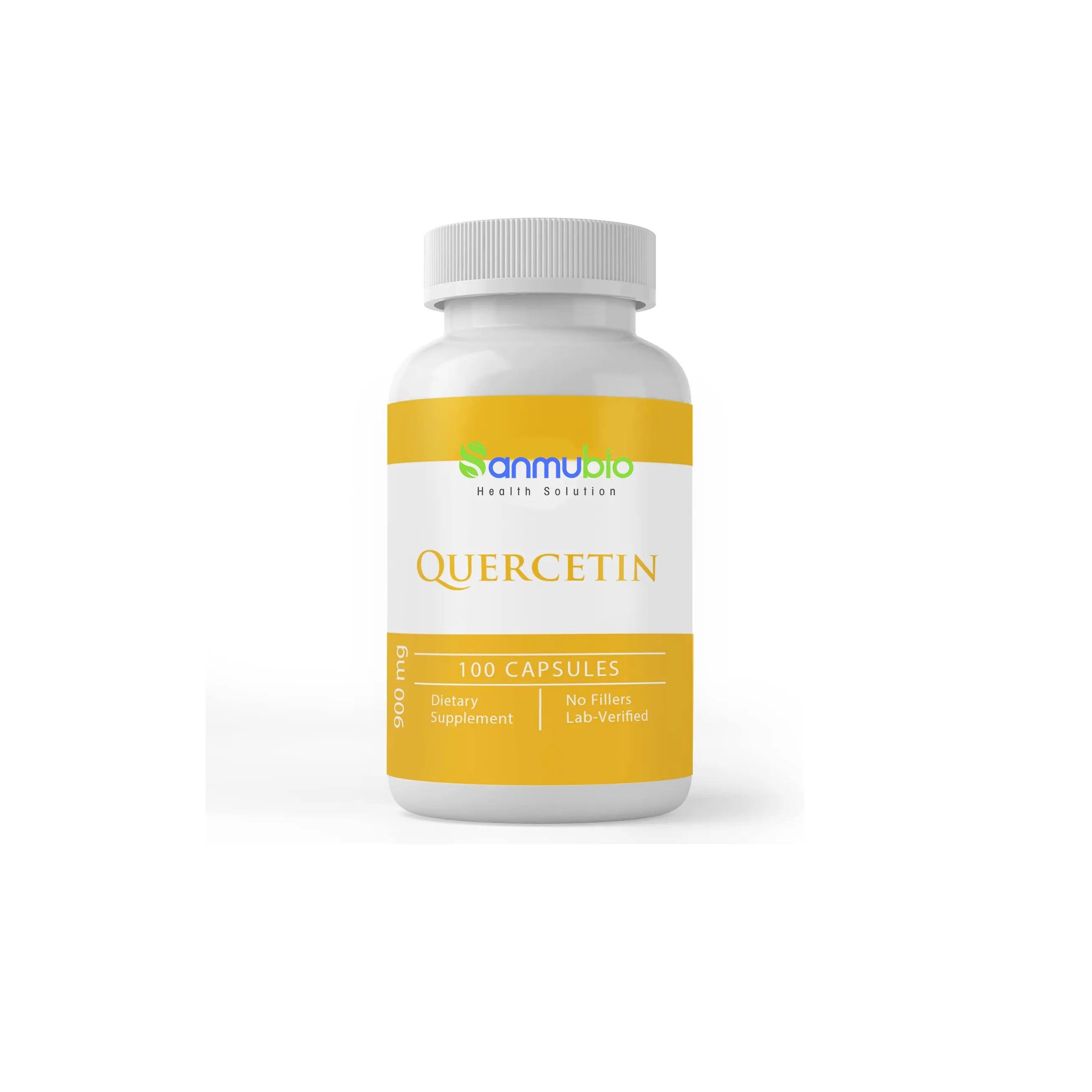 OEM potente antioxidante quercetina dihidrato alivio de alergias quercetina y tabletas de zinc