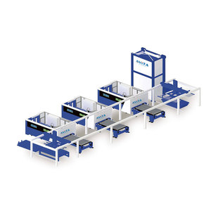 Sistema de almacenamiento de material automático de placa de chapa inteligente utilizado en la línea de producción - Product Image 6