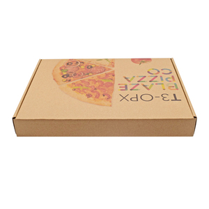 מותאם אישית 9 <span class=keywords><strong>10</strong></span> 12 <span class=keywords><strong>16</strong></span> 18 20 <span class=keywords><strong>24</strong></span> אינץ חום מלבן כיכר גלי נייר קראפט נייר אריזות מזון קופסא פיצה