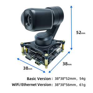 กล้อง11MP การมองเห็นในอุตสาหกรรมแบบ3แกน30FPS โมดูลกล้องขนาดเล็ก UAV 4K โมดูลกล้อง PTZ พอร์ตอีเธอร์เน็ต WiFi กำหนดเอง - Product Image 5