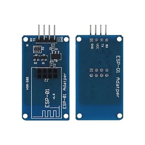 <strong>ESP8266</strong> <strong>ESP</strong>-<strong>01</strong> Serial <strong>WiFi</strong> <strong>Wireless</strong> Adapter <strong>Module</strong> 3.3V 5V Esp01 Breakout PCB Adapters Compatible For Ar-du-in-o - Product Image 2