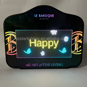 Benutzer definiertes Logo APP Programmier bares Scrollen LED Message Board Zeichen Nachtclub Bar VIP Glorifier Display Champagner flasche Presenter - Product Image 2