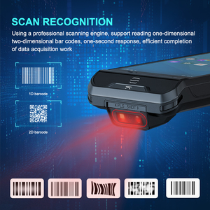 Android 13 5,5-Zoll-Bildschirm Mobiler Computer 2D Wi-Fi BT 5.0 4G LTE Dual-SIM Robuster PDA-Daten organisator Barcode-Scanner Lager - Product Image 3