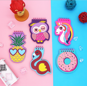 Bloc de notas de hoja suelta, cubierta suave de PVC, dibujos animados creativos kawaii, proveedores al por mayor, notas adhesivas personalizadas de fábrica - Product Image 3