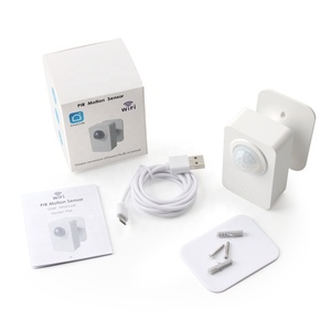 UEMON WiFi PIR sensore di movimento intelligente prodotto per la casa di controllo App USB plastica rilevamento automatico per il corpo umano batteria Android Wireless - Product Image 6