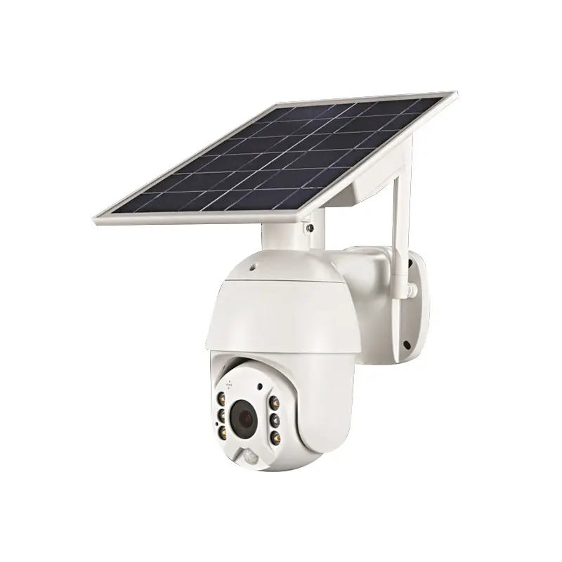 Không dây hệ thống camera an ninh WIFI CCTV năng lượng mặt trời Máy ảnh thông minh PTZ UBOX ngoài trời S10 4MP 2MP 4 gam LED 50 CE Lithium LiFePO4 Pin
