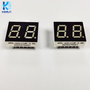 0,4 дюймов красного цвета 2-значный 7-сегментный дисплей модуль - Product Image 1