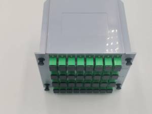 Iptv Fiber optik sıyırıcı 1*32 LGX kutusu kaset kartı PLC splitter LGX ekleme kutusu FTTH fiber optik sıyırıcı - Product Image 2