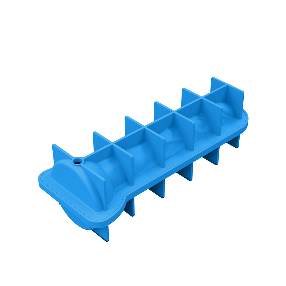 Bac à glaçons gros pénis-bleu