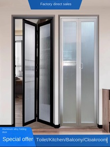 Vitral Personalizado Dobrável À Prova De Som Vidros Pequenos Acordeão Portas Slim <span class=keywords><strong>Frame</strong></span> Interior Bifold Porta