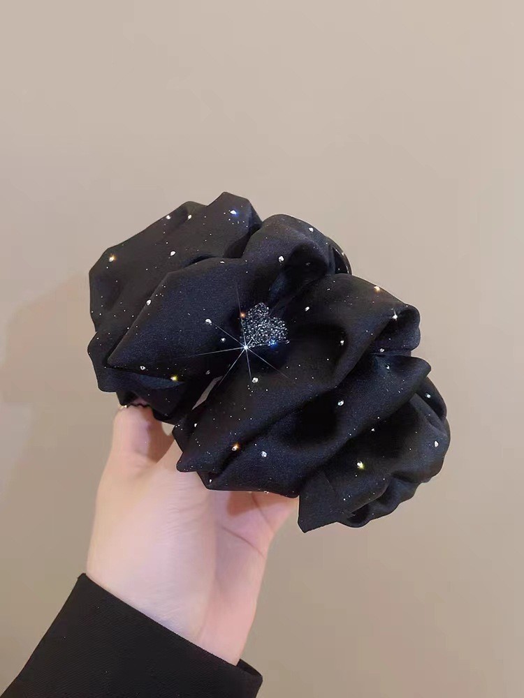 0378 ciel étoilé coeur strass clip griffe