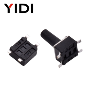 4.5x4.5 SMD in miniatura momentaneo tattile interruttore Micro On-Off pannello PCB Reset pulsante interruttore tattile 4 5 6 7 8 10 12 mm altezza - Product Image 4