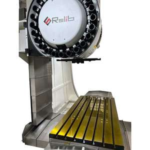 ศูนย์กัดเครื่องจักร CNC VMC1370พร้อมระบบควบคุม Fanuc สายพานลำเลียงชนิดโซ่