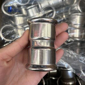 Hoyu Sanitary304 316不锈钢管件制造商压力管压装不锈钢无缝弯头