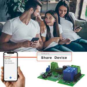 1CH WIFI Smart Garagentor öffner Leistungs schalter Schalter AC DC 85-250V Relais modul Inching Timer für EWelink APP Alexa - Product Image 5