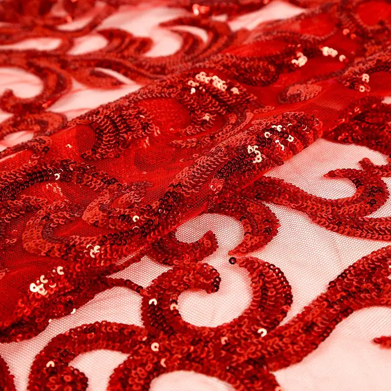 Tissu velours à paillettes deux tons rouge, vintage, vente en gros, dentelle, Bronze, marron, Plaid, bordeaux, vente en gros