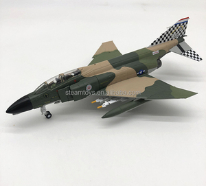 Wholesale Diecast Military <strong>Model</strong> 1/100 Scale F-4C Phantom Army Color Attack Plane <strong>Model</strong> USA Fighter Jet <strong>Model</strong> for Decoration - Product Image 4