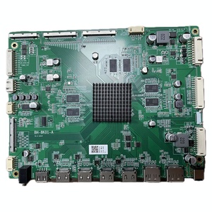 Placa controladora de 8K <span class=keywords><strong>LCD</strong></span> resolução de sinal V-by-One 7680x4320 @ 60HZ suporta LM315QU1-SSA2 LS315C1VX01 HV550SUB-V80 HV650SUB-V90