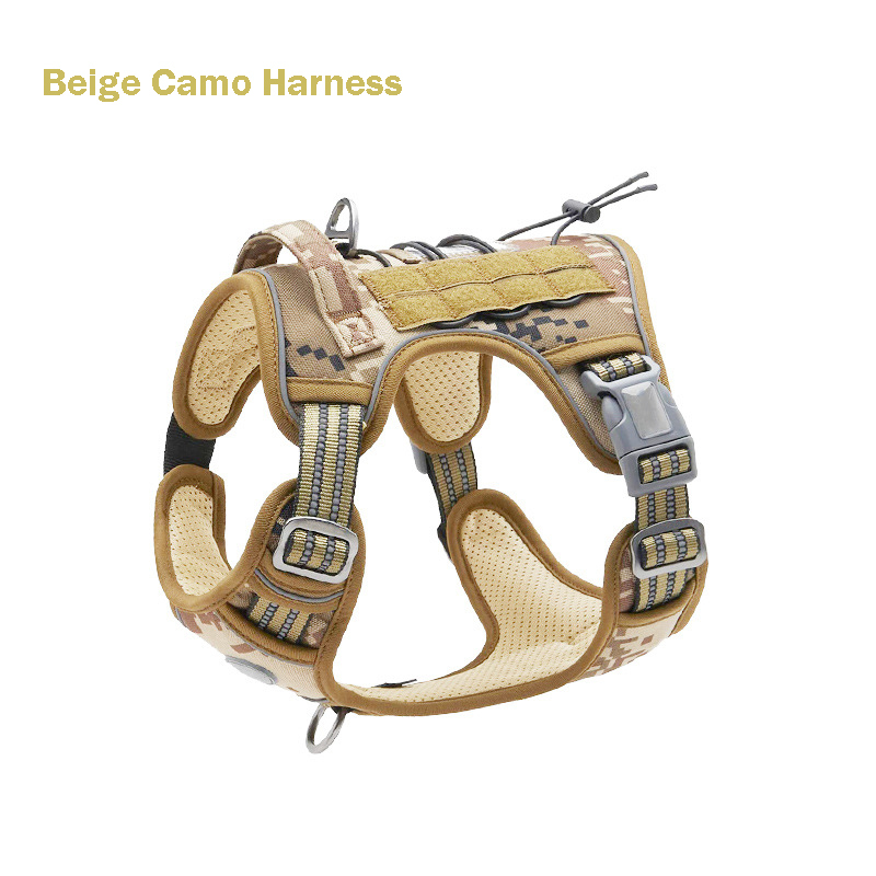 Beige camouflage Harness
