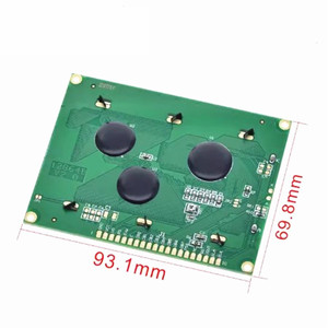 LCD-Karte Gelber grüner Bildschirm 12864 128 X64 5V Bluescreen-Anzeige ST7920 LCD-Modul - Product Image 4