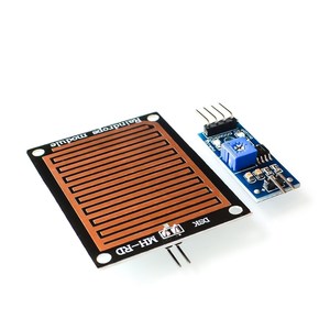 Módulo de sensor de detección de nieve/gotas de lluvia Módulo de clima de lluvia Humedad para Arduino
