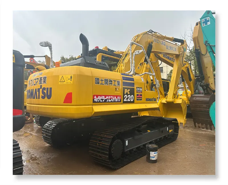 Nhật Bản Thương Hiệu Nổi Tiếng Sử Dụng Komatsu PC220 Máy Xúc Ban Đầu Komatsu PC220-8 Sử Dụng Máy Xúc