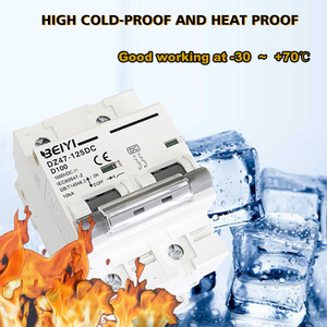 Dc Power <strong>Circuit</strong> <strong>Breaker</strong> 35mm Din Rail <strong>Type</strong> Household <strong>Two</strong> Phase 100a 125a Dc 1000v 80 Amps Dc <strong>Circuit</strong> <strong>Breaker</strong> - Product Image 2