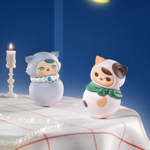 Pucky Roly Poly KittyシリーズPopmartsブラインドボックスアクションフィギュアカスタムミステリー人形流行の漫画おもちゃディスプレイコレクションギフト - Product Image 5
