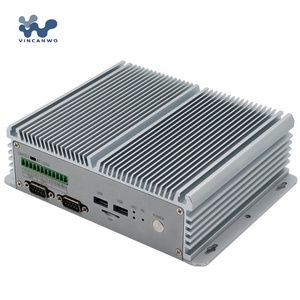 Vincanwo Nuc Nano Fanless Industrial Mini PC Panel táctil capacitivo todo en uno Computadora de escritorio Sistema operativo Linux integrado - Product Image 2