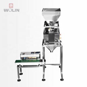 Weighlin tự động cân nhắc Hướng dẫn sử dụng con dấu gói dòng máy tính để bàn máy tính để bàn 1 đầu Cân điện tử Quy mô nằm xuống niêm phong máy cho đậu - Product Image 2